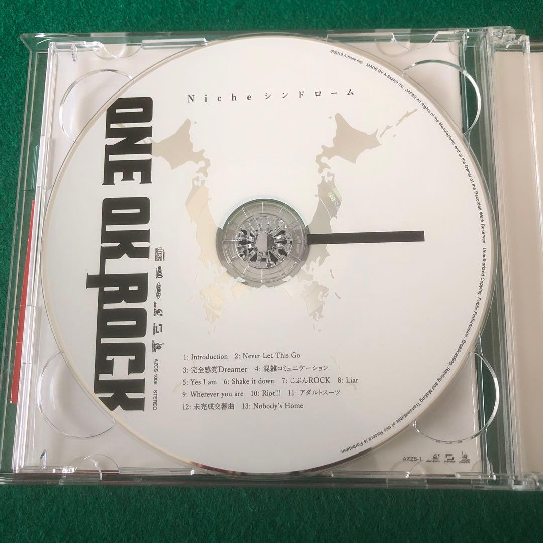 ONE OK ROCK ワンオク　nicheシンドローム DVD付き　初回限定版
