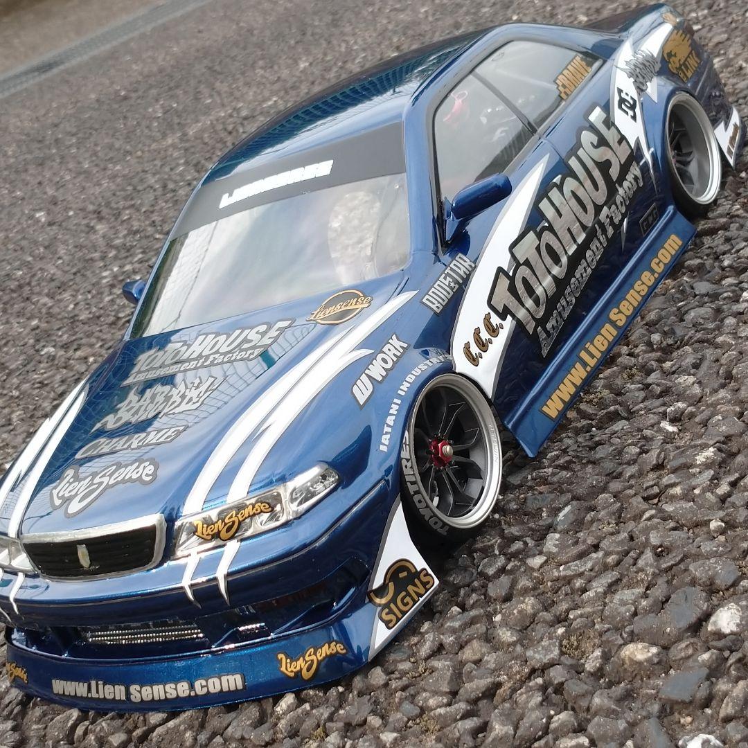 JZX100 ToToHOUSE ラジドリ カッティング ステッカー リアセンス