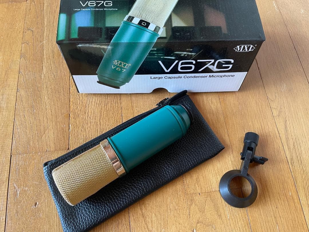 ボーカルに！ MXL V67G コンデンサーマイク[美品/箱あり/動作確認済]