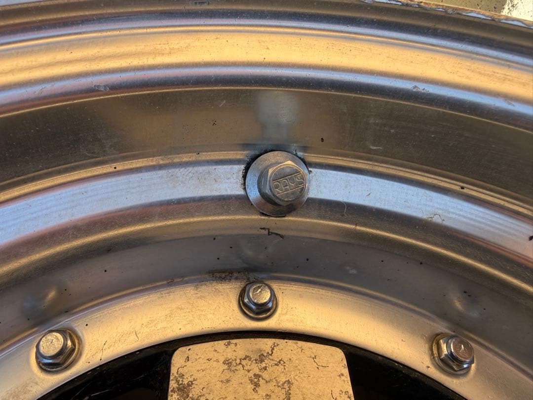 RAYS 14インチ 8.5J (22cm)アルミ製 ホイール2本
