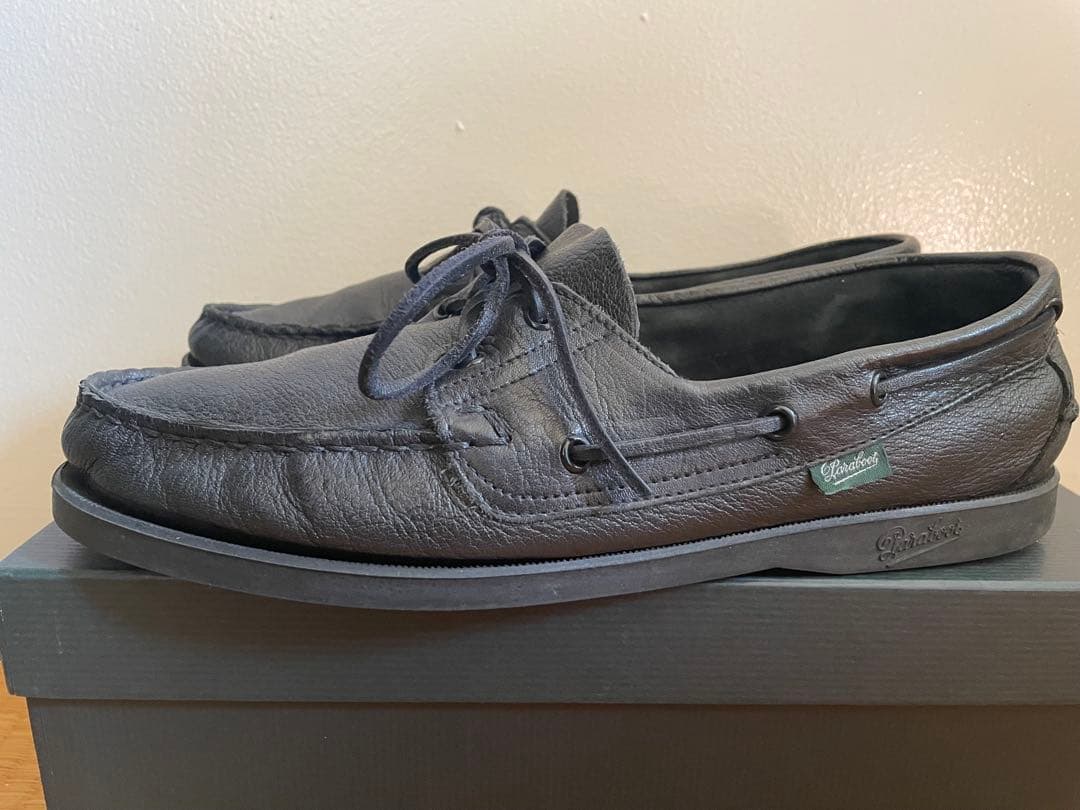 良品 パラブーツ バース ディアスキン 9 Paraboot BARTH 鹿革