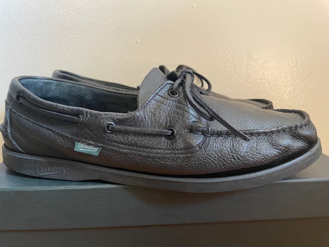 良品 パラブーツ バース ディアスキン 9 Paraboot BARTH 鹿革