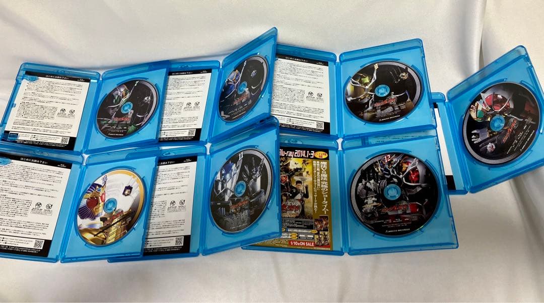 仮面ライダーウィザード Blu-ray BOX 全巻　全13巻 ブルーレイ　特撮