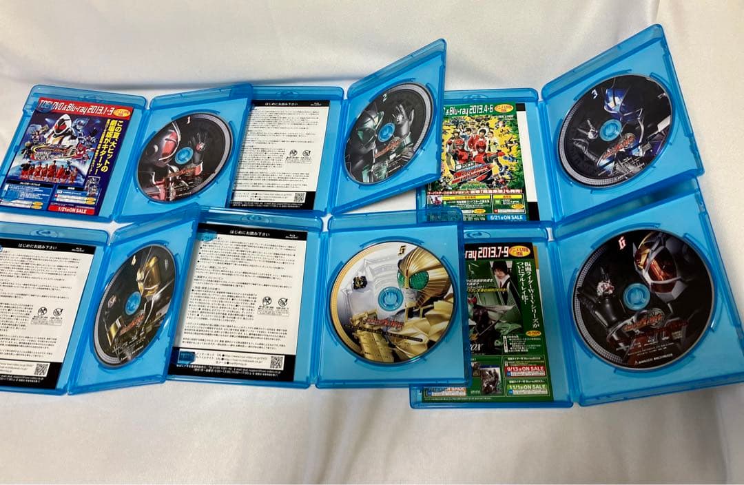仮面ライダーウィザード Blu-ray BOX 全巻　全13巻 ブルーレイ　特撮