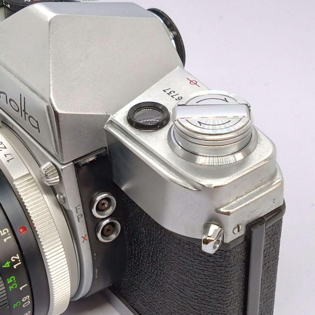 Minolta SR-2 一眼レフカメラ Rokkor-PF 55mm