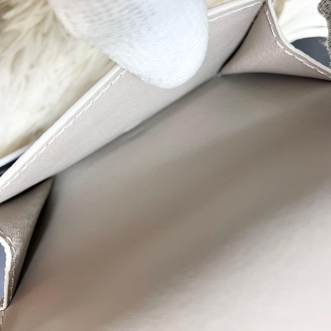 【未使用】 現行 LOEWE ロエベ トライフォールドウォレット アナグラム