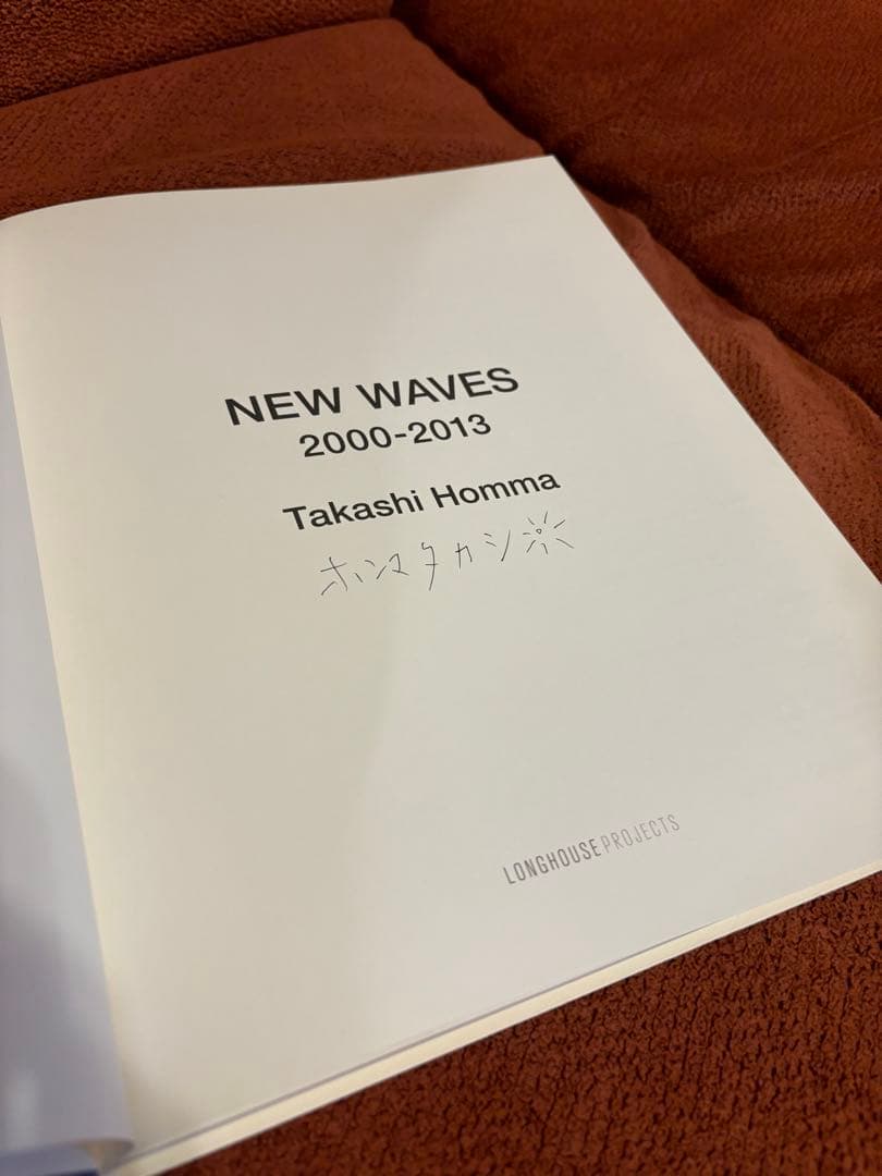 【サイン入り】ホンマタカシ　NEW WAVES 2000-2013