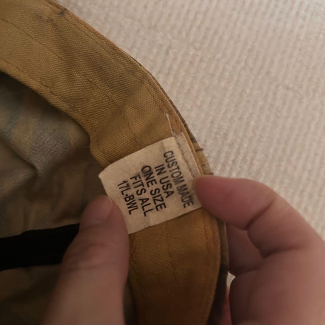 FILSON ワークキャップ カーキ　オイルフィニッシュ　迷彩