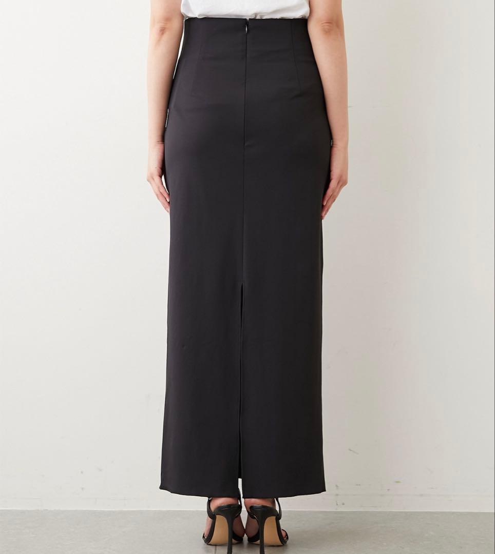 GALLARDAGALANTE ストレッチマキシタイトスカート ブラック 1