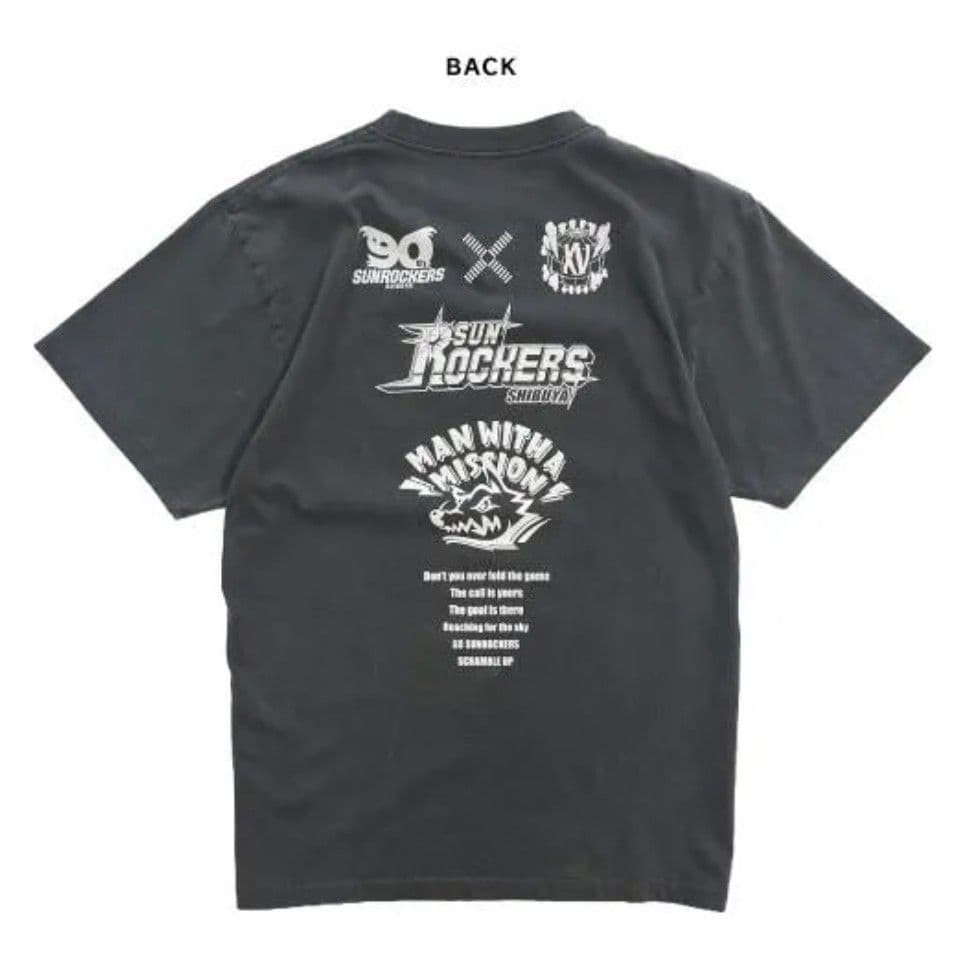 SUN ROCKERS × MAN WITH A MISSION Tシャツ　XL