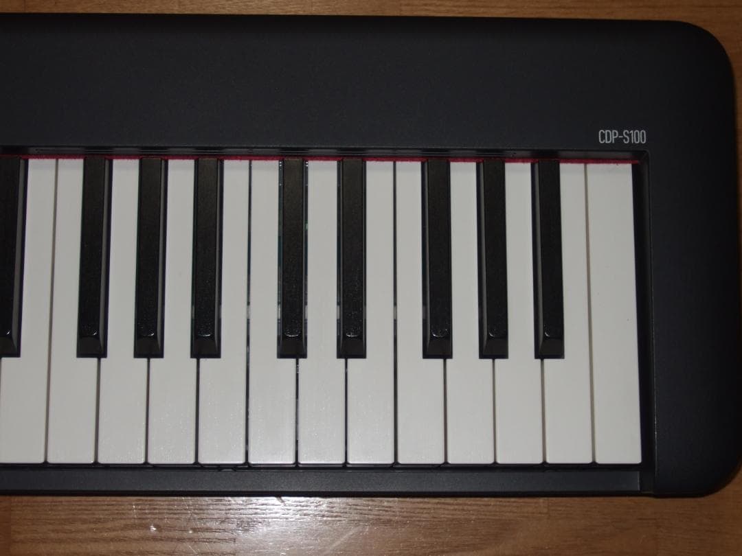 しか　電子ピアノ CASIO CDP-S100BK 2019年製 88鍵