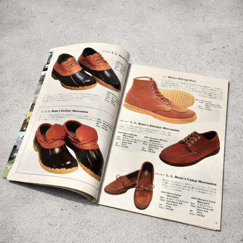 90s L.L.BEAN カタログ SONY plaza STORE