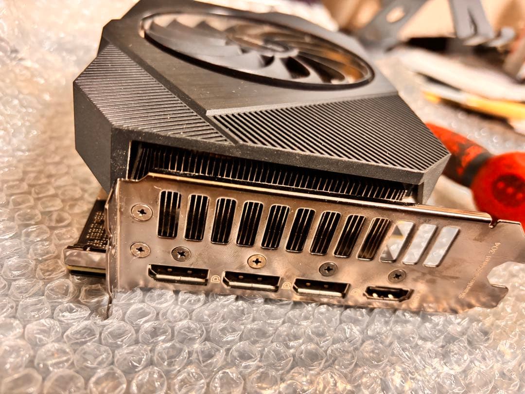 メ*ダ様 ［映像出力可］ASUS RTX3060 12GB (ファン故障ジャンク