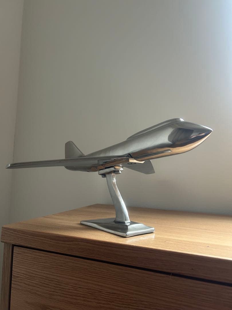 メタル製 旅客機模型 インテリア置物　オブジェ