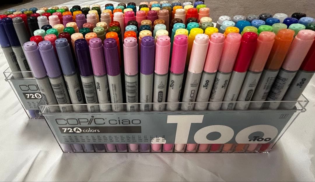 Copic Ciao 72色 ほぼ半額　マーカーセット旧A&Bセット