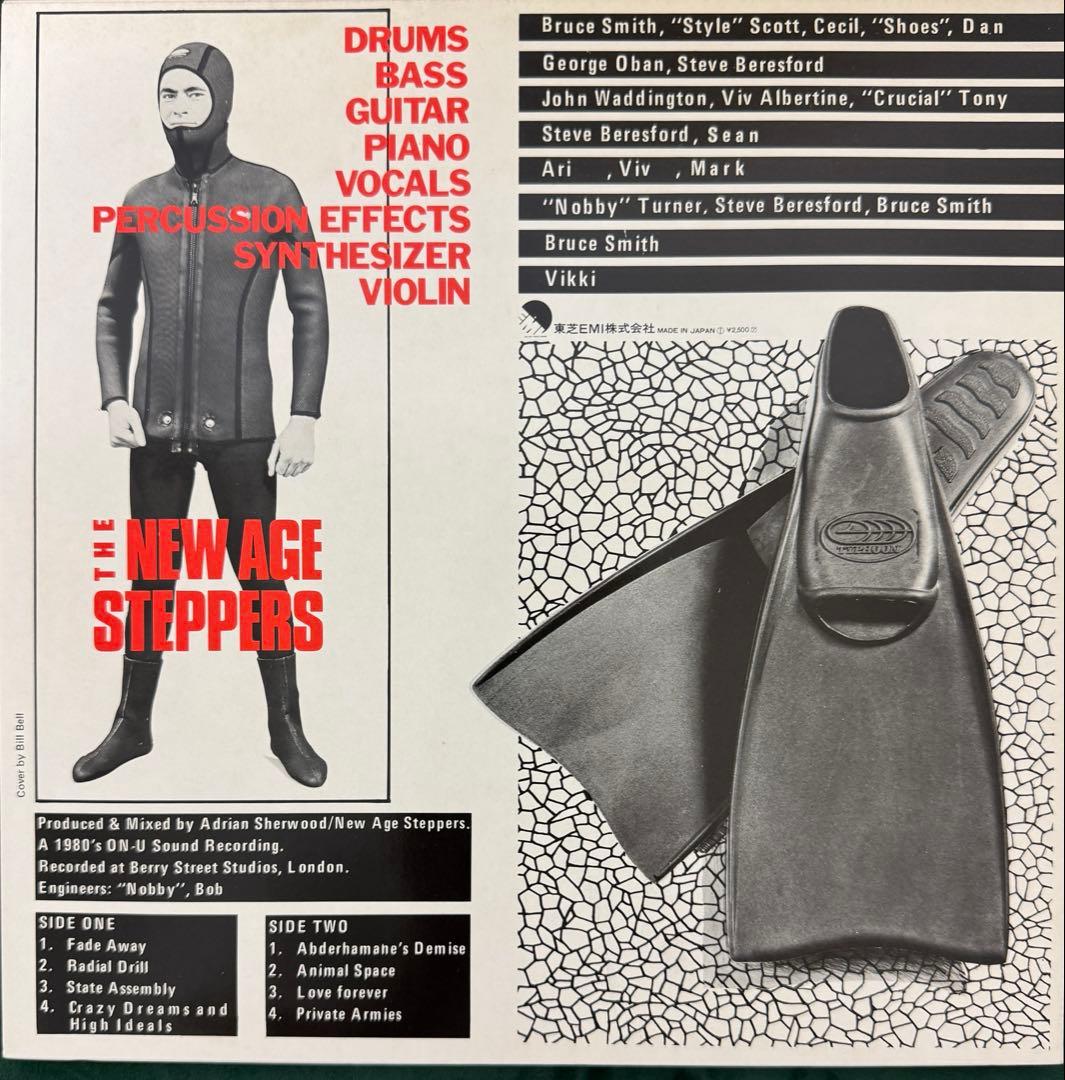 国内盤　THE NEW AGE STEPPERS レコード　盤極美品