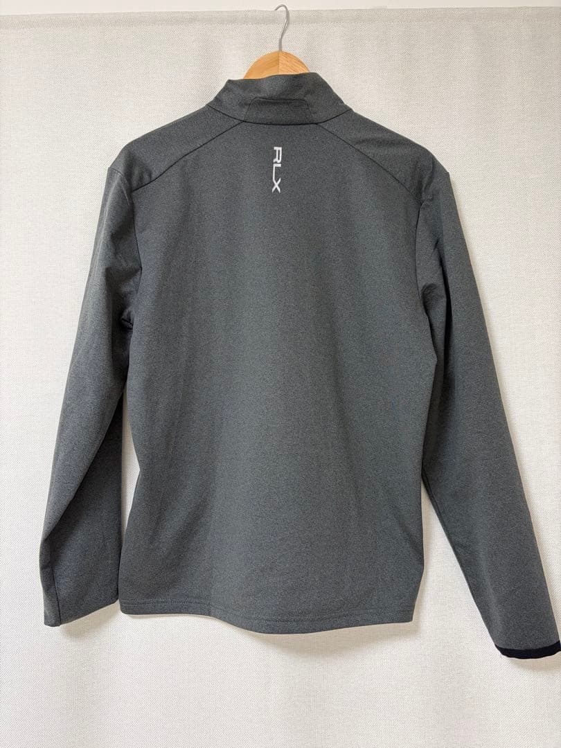 g*8様 RLX Ralph Lauren グレー ハーフジップ ジャケット S