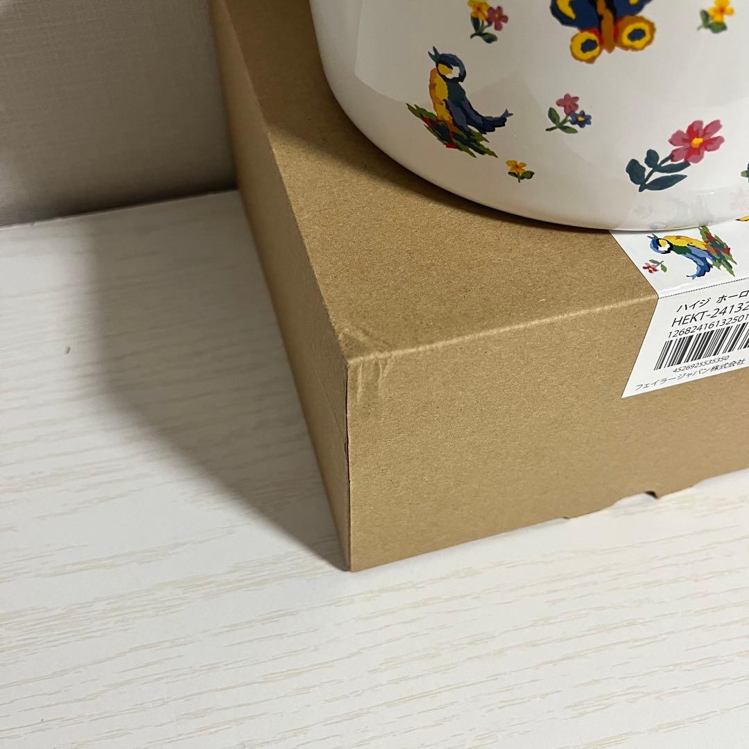 【新品・未使用】 フェイラー ハイジ ホーローキャセロール 両手鍋 18cm