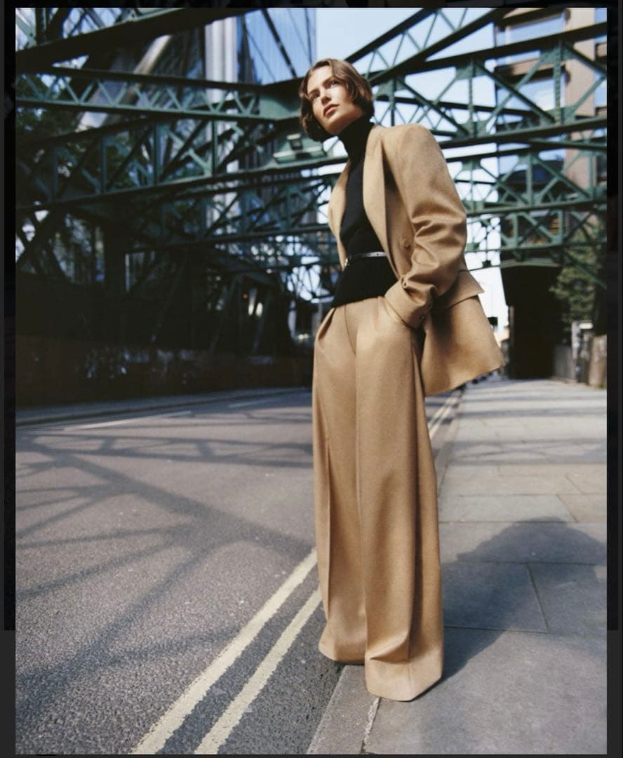 Max Mara ピュア キャメル オリンピア ジャケット