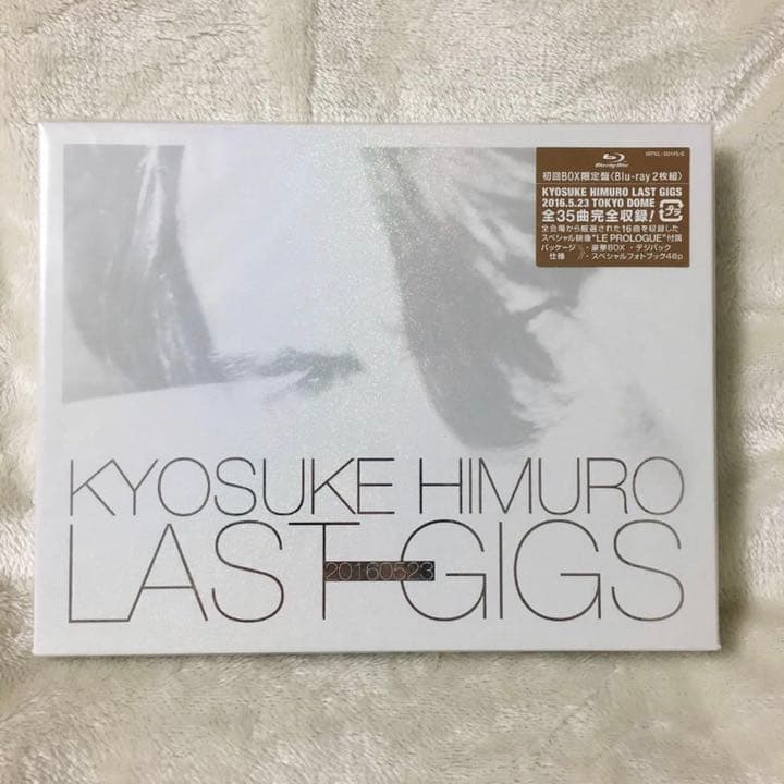 【新品未開封/特典2種付】LAST GIGS Blu-ray 初回BOX限定盤