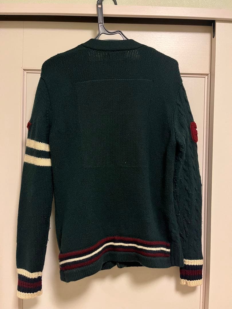 POLO RALPH LAUREN カレッジワッペン レタード カーディガン