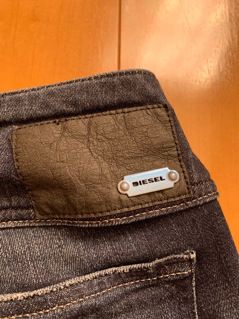 DIESEL ブーツカットデニム ダークブルー