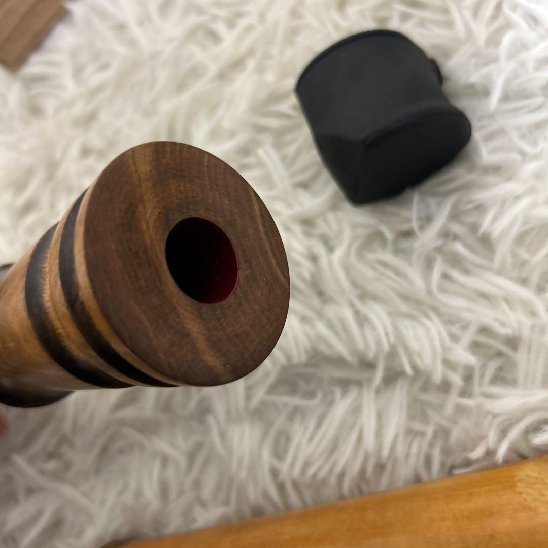【美品】琴古流　胡蝶　尺八　尺六寸管　(株）ワダ楽器
