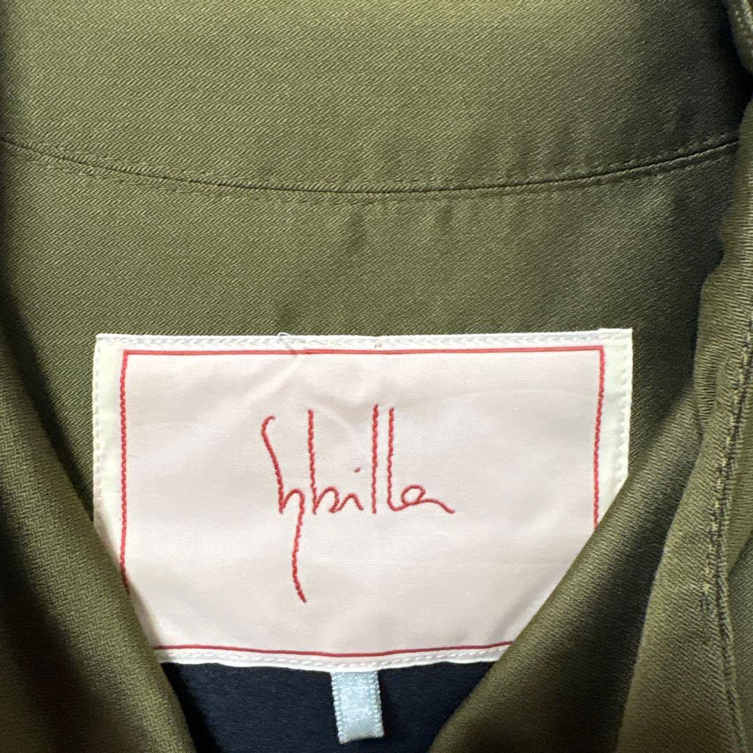 Sybilla テーラード　ノーカラー　コート　ジャケット　日本製　M