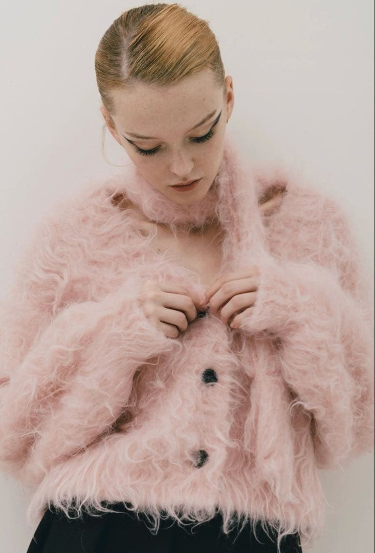 【the toe】WESTMINSTER SHAGGY CARDIGAN