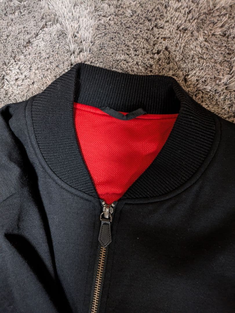 MOVB Duplex Wool Jersey トラベルMA-1 Black