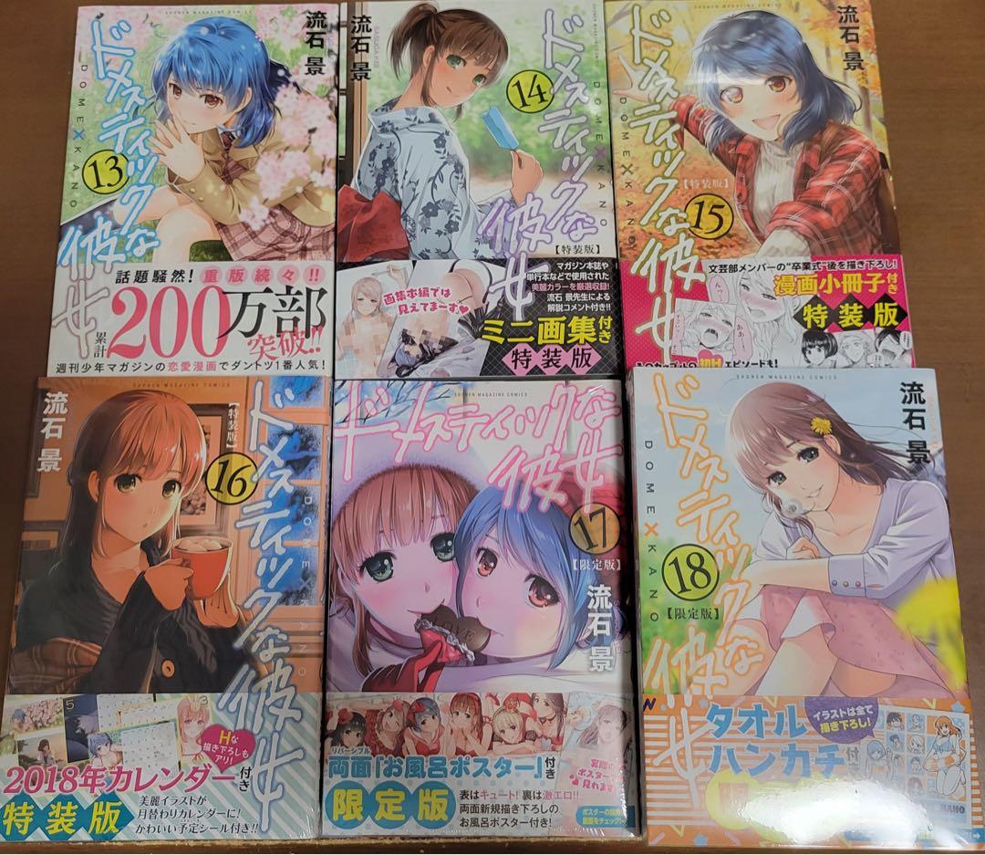 【初版・新品未開封】 ドメスティックな彼女 全28巻+公式薄い本 初版 未開封