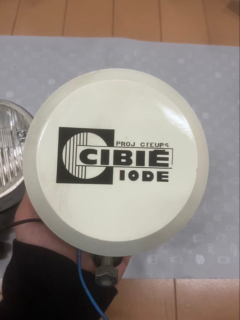 CIBIE シビエ　デュアルカウル　ライト　当時物