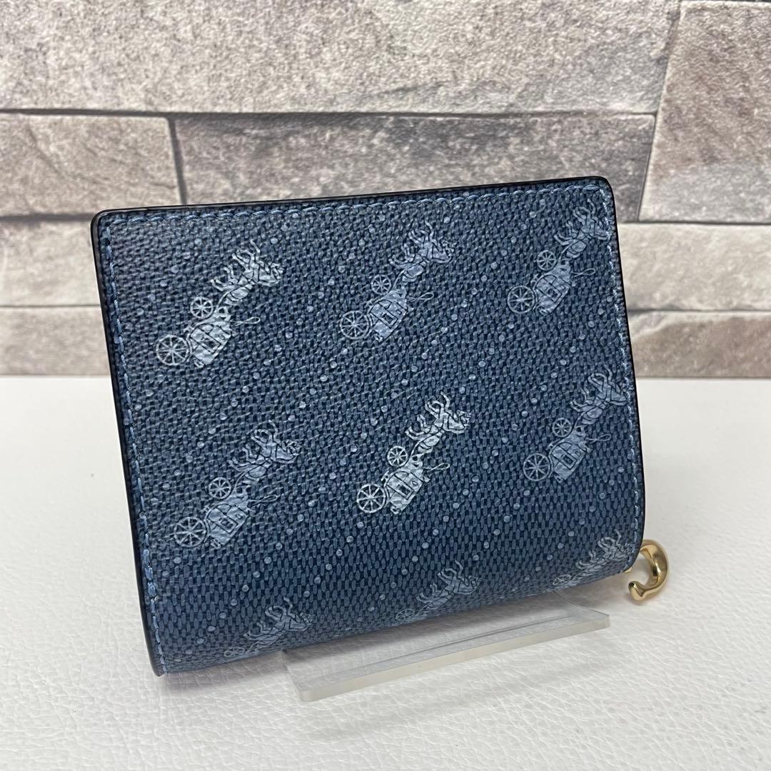 あ*さ様 未使用品COACH ホース アンド キャリッジ ドット プリント スナ