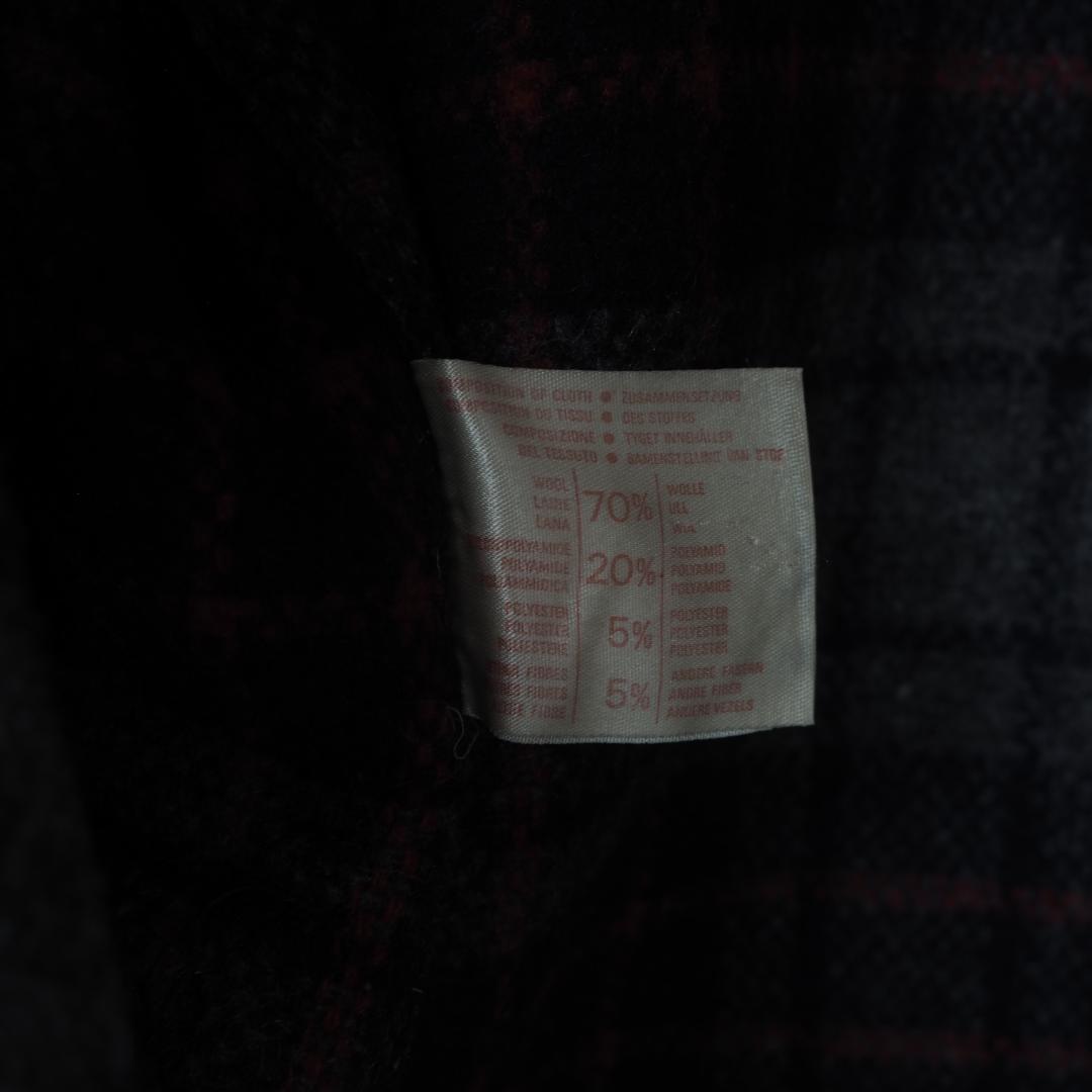 G4514*英国製☆GLOVERALL☆ウール☆ダッフルコート☆紺ネイビー
