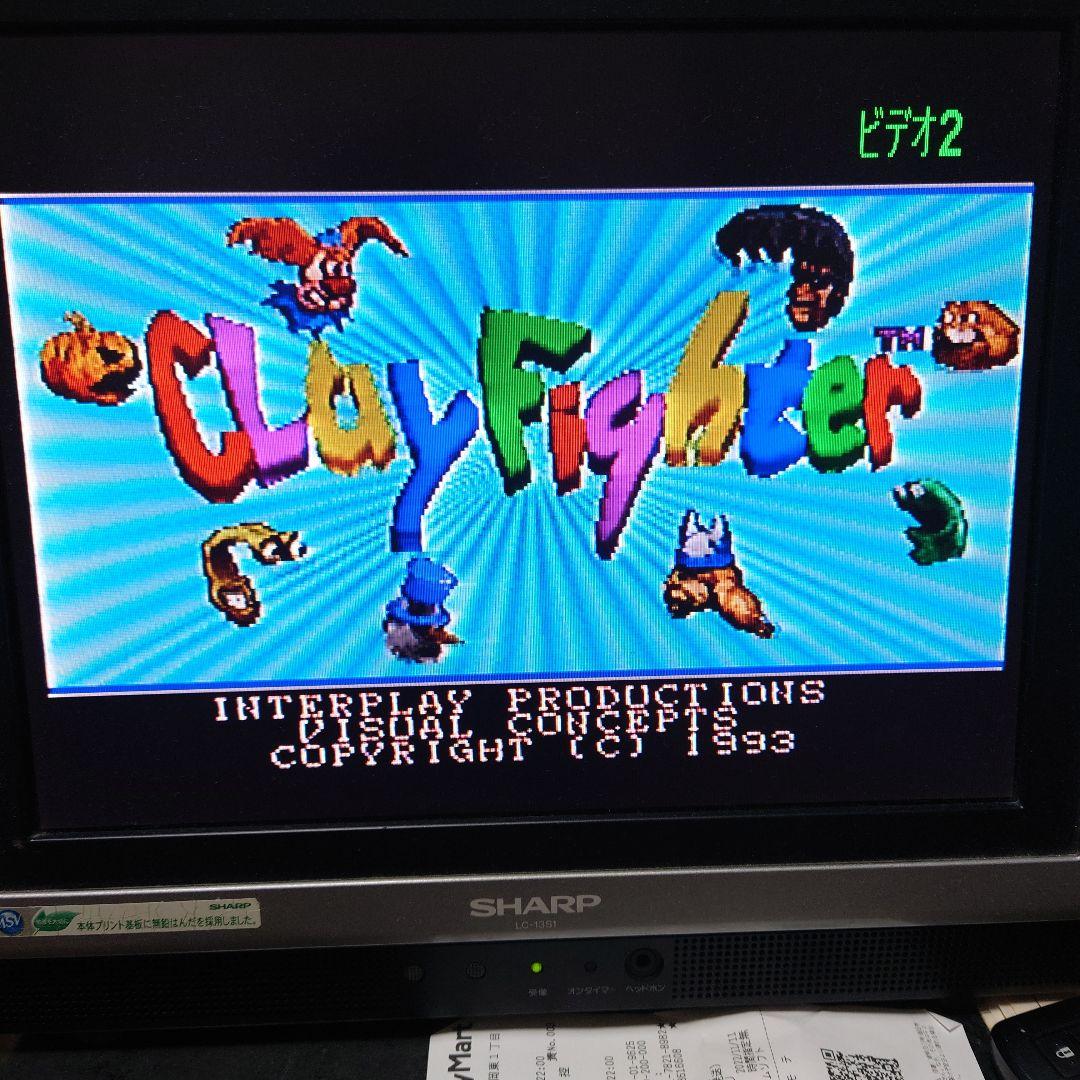 海外版スーパーファミコンクレイファイター