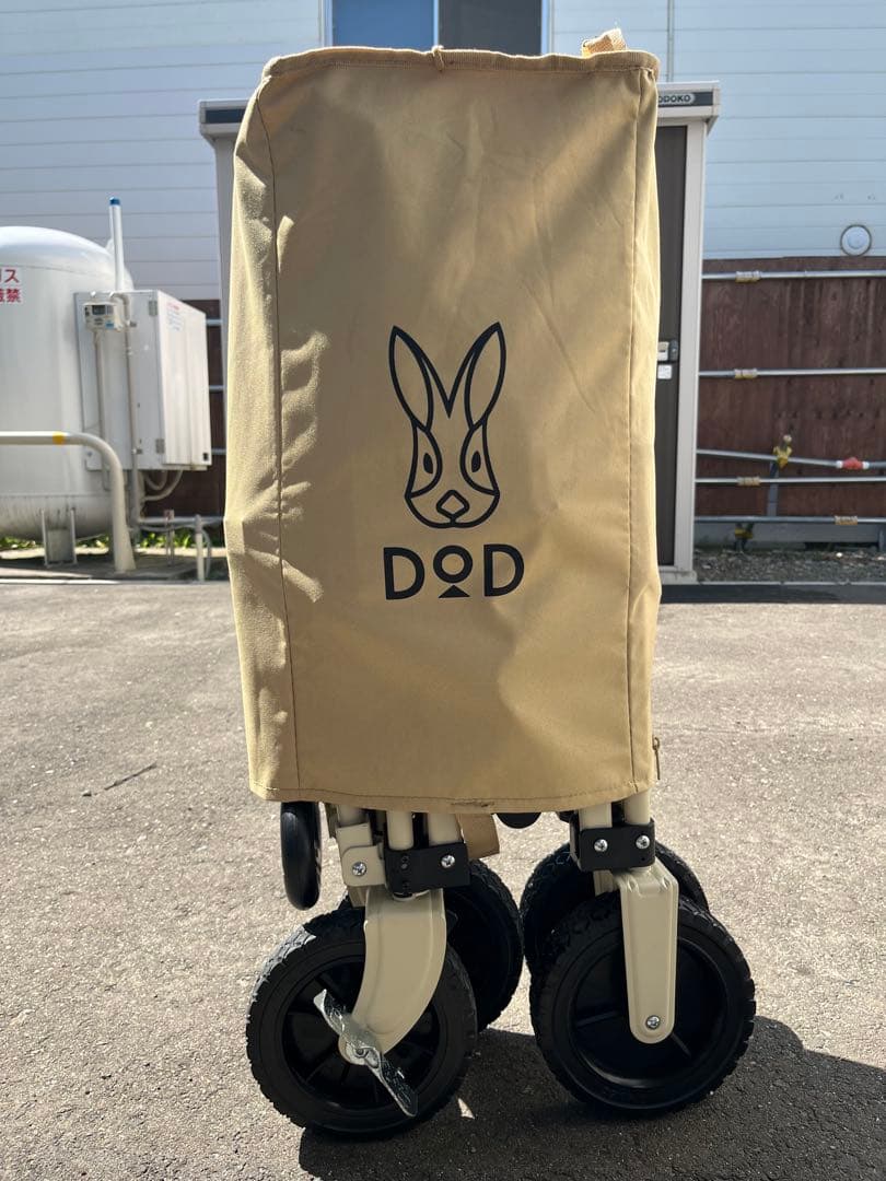 【美品】DOD キャリーワゴン ベージュ カート