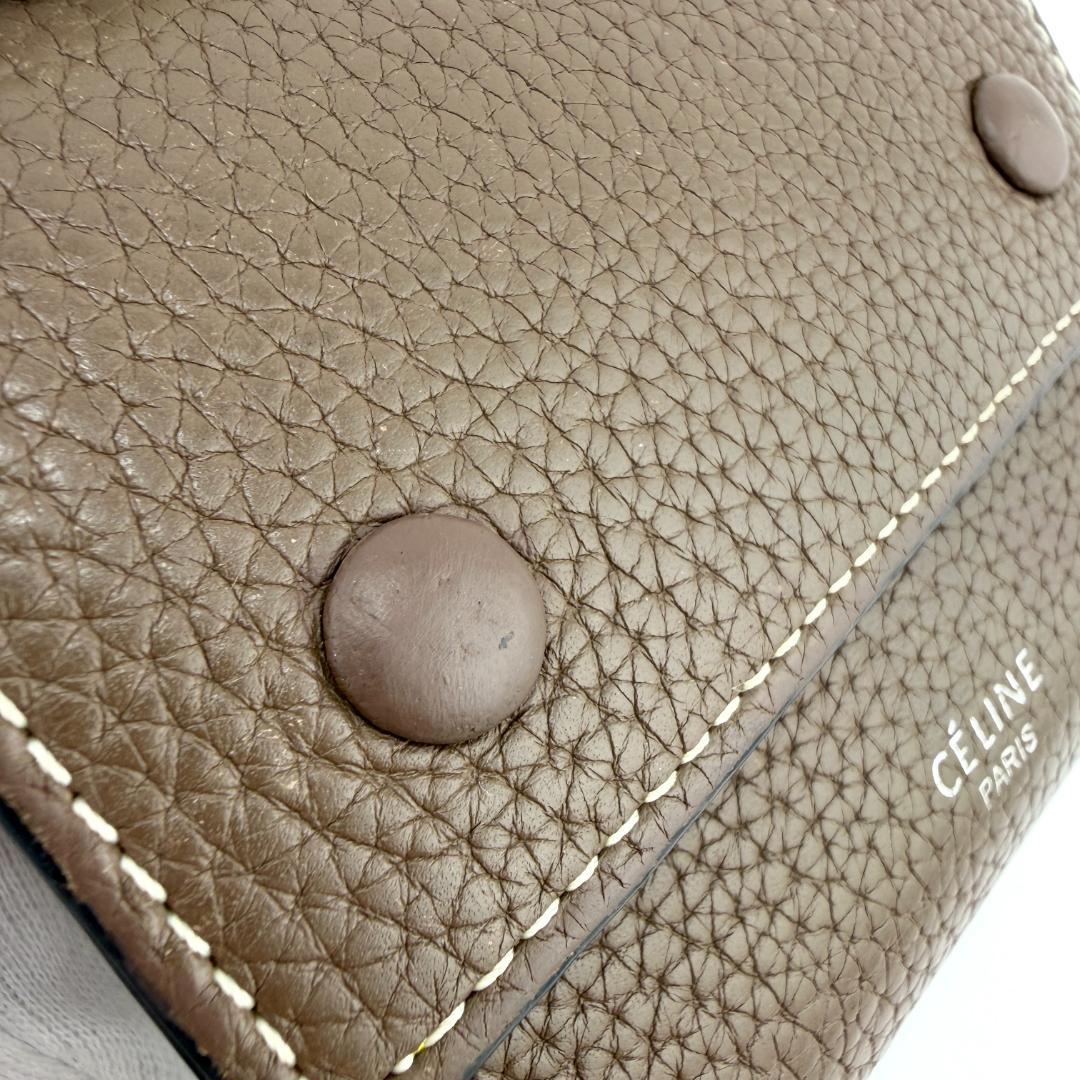 CELINE セリーヌ コンパクト ウォレット 三つ折り 財布 札入れ 小銭入れ