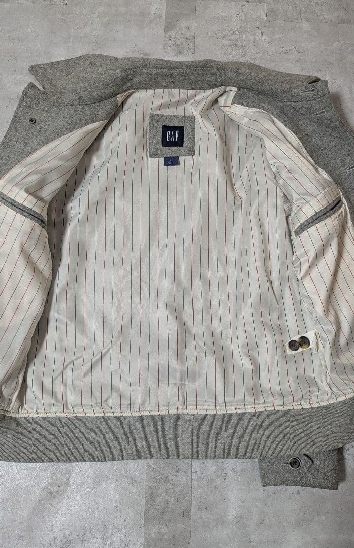 美品Archive OLD GAP 2way Short wool jacket