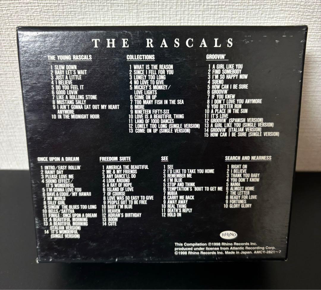 ラスカルズ「ラスカルズ BOX～アトランティック・イヤーズ～」CD7枚組　限定盤