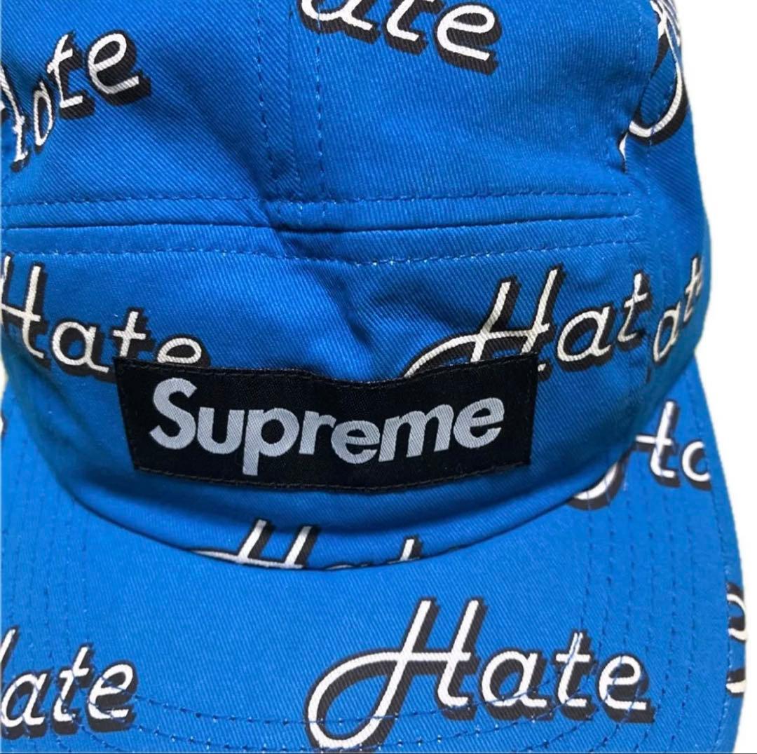 Supreme Hate Camp Cap シュプリーム キャンプキャップ