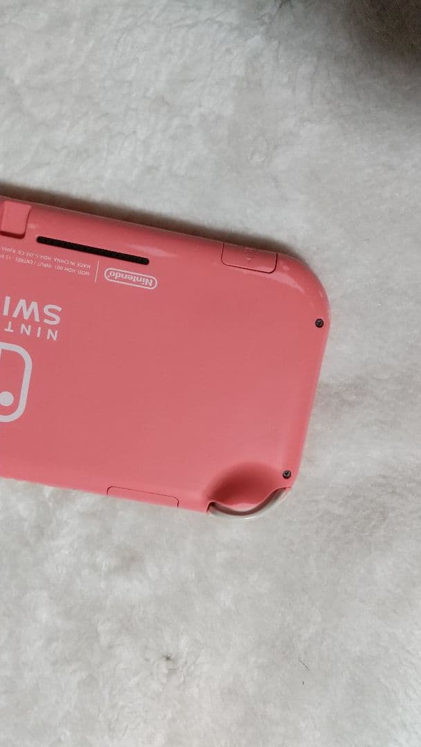 ジャンク Nintendo Switch Lite ピンク 不動品