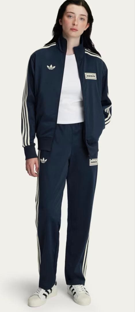 お*ん様 adidas oasis ツアーファイヤーバード　ネイビー　トラックパ