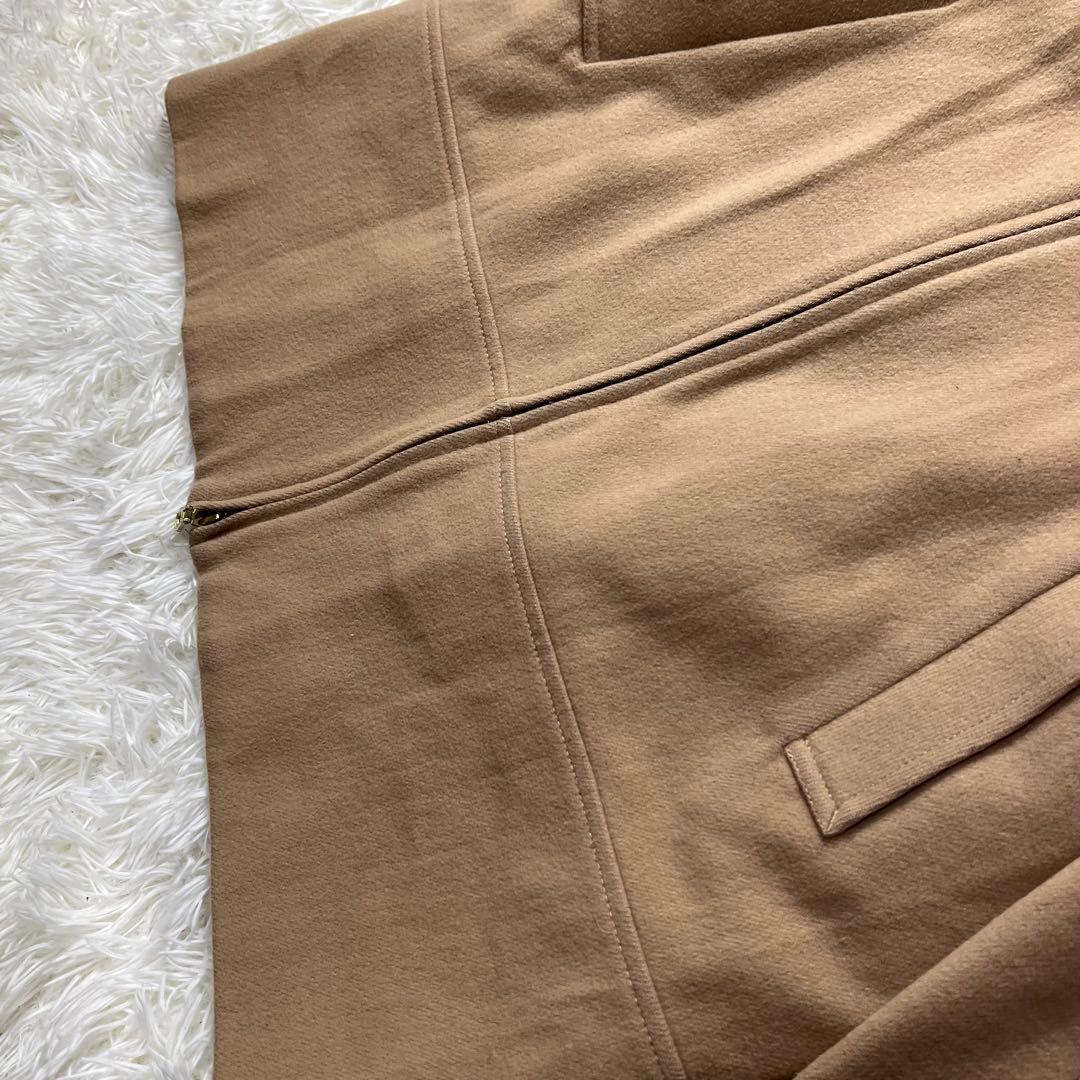 allureville ダウンライナー ロングコート カシミヤ混フォックスファー