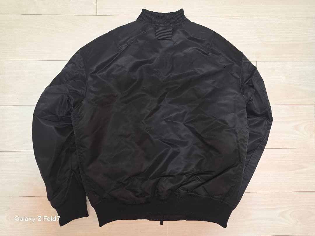【新品】ユニクロ　+J　ハイブリッドダウンオーバーサイズMA-1（S・ブラック）