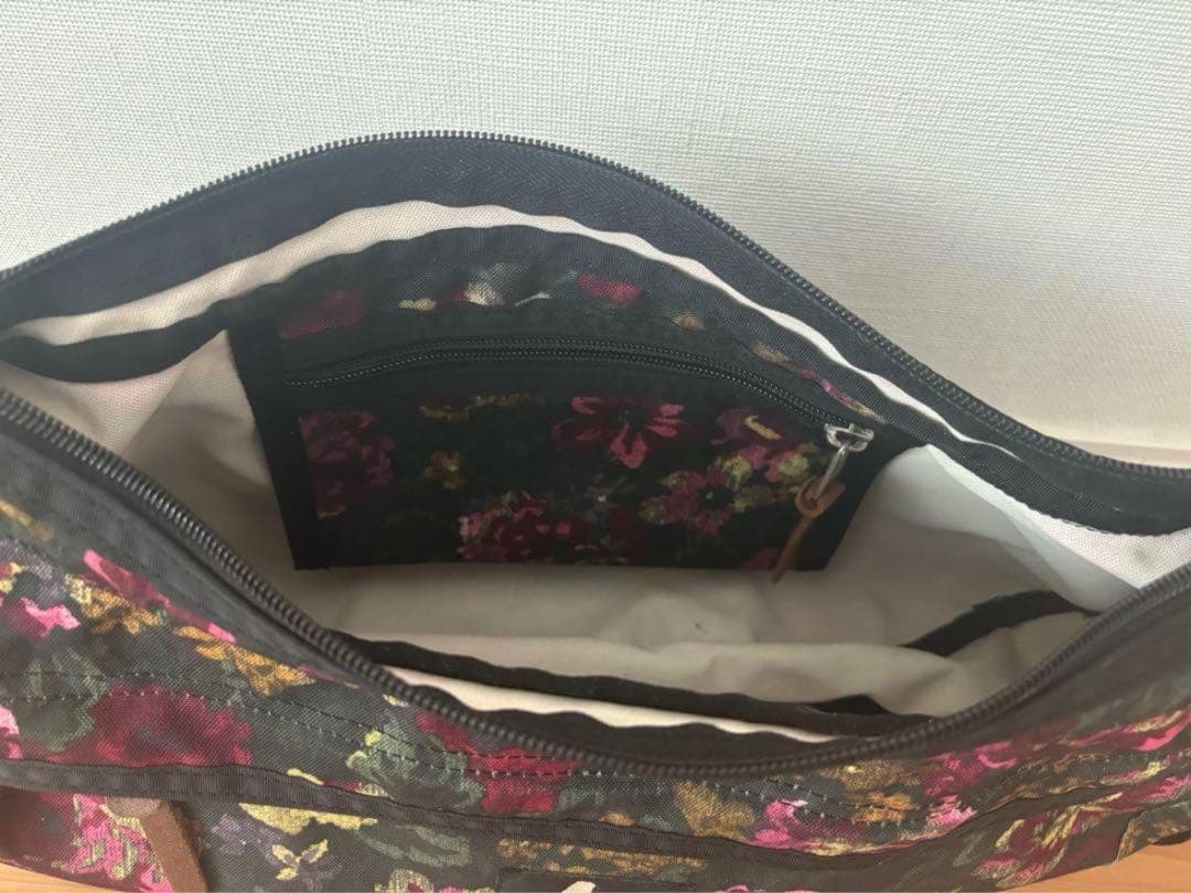 美品 Gregory 旧ロゴガーデンフラワーサッチェルMショルダーバッグ