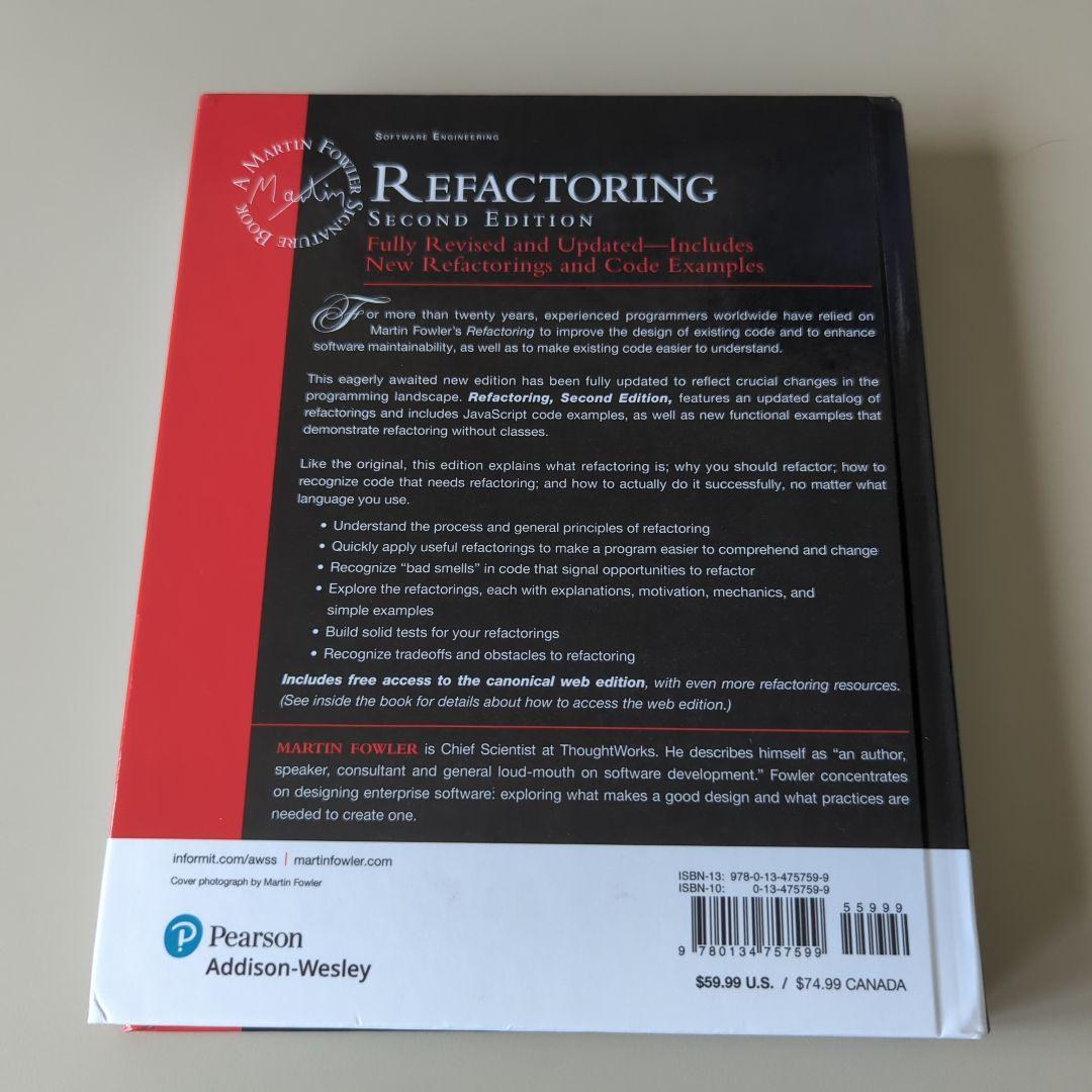 洋書 Refactoring: Improving the Design Code