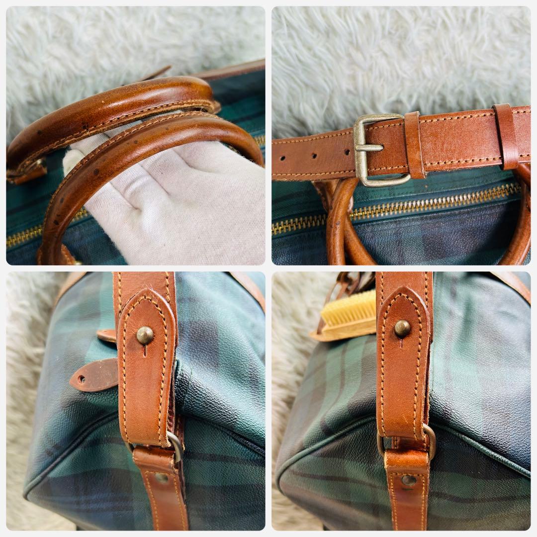 ✨希少 ポロラルフローレン ボストンバッグ 2way ショルダーバッグ チェック