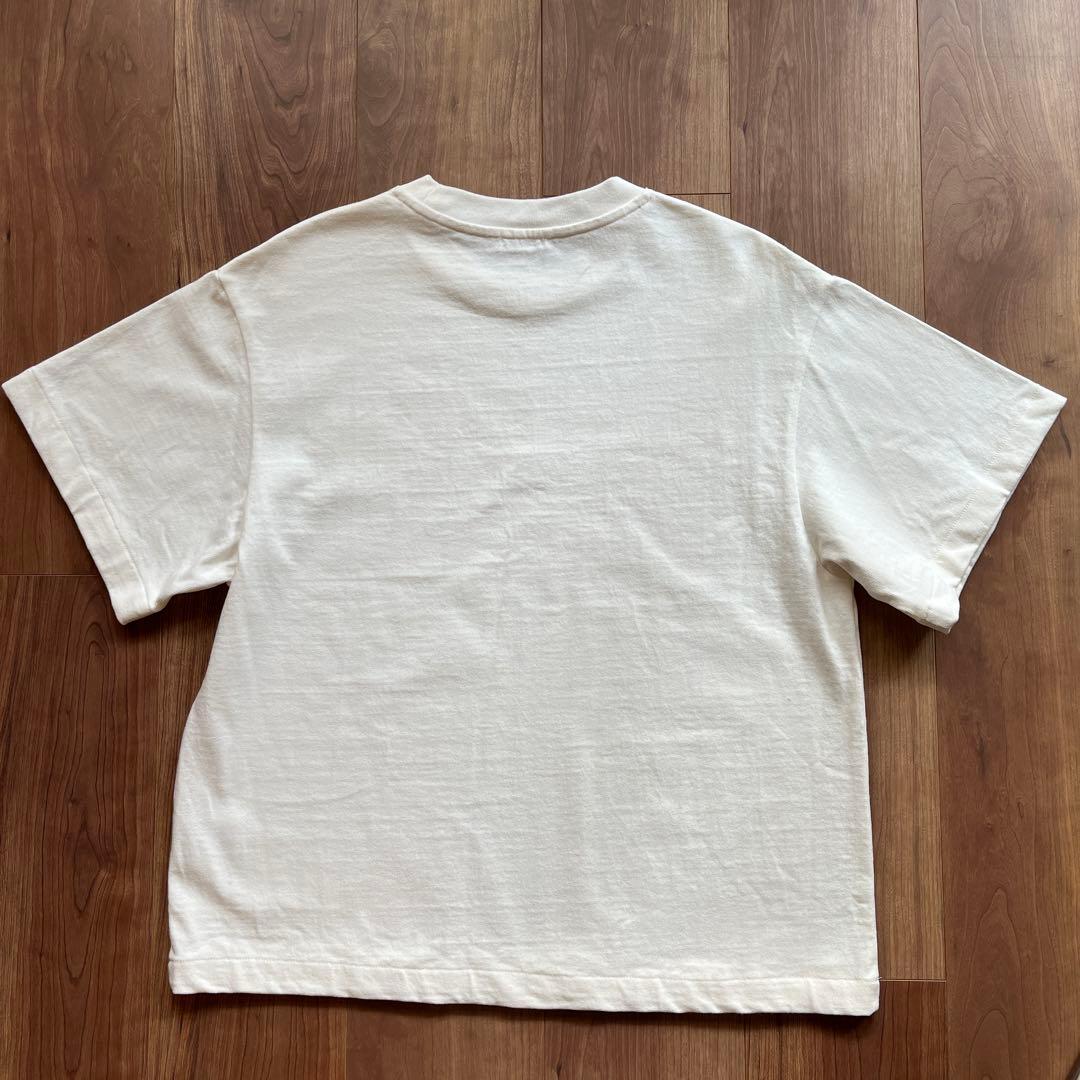 【新品未使用品】JULY NINE WHITE*SILVER LOGO-T