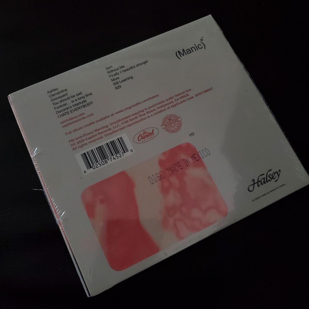 Halsey Ashley ホールジー MANIC マニック 限定直筆サインCD