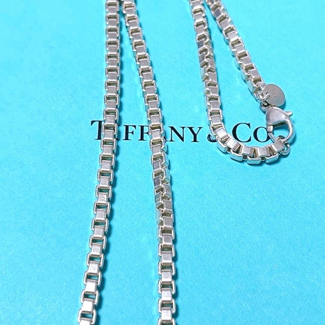 【美品】45.8cm Tiffany ティファニー ベネチアンネックレス 925